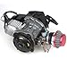 49CC 2-Stroke Engine + Handle Bar+ Throttle Cable +Air Filter Motor Pocket Mini Bike Scooter ATV 6T T8F Chain