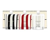 London Limited Edition Decorated Home Candle Trio - Roasted Chestnut - Frosted Cranberry & Clove - Pomegranate Noir - New in Box