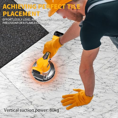Herramienta de vibración de azulejos inalámbrica con doble batería de litio 6