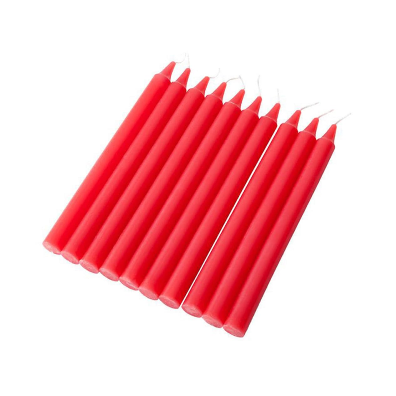 HOODANCOS 10pcs Emergency Candles Dripless and Smokeless for Home Decor and Outdoor Adventures for Dinners and Religious Ceremonies Wax