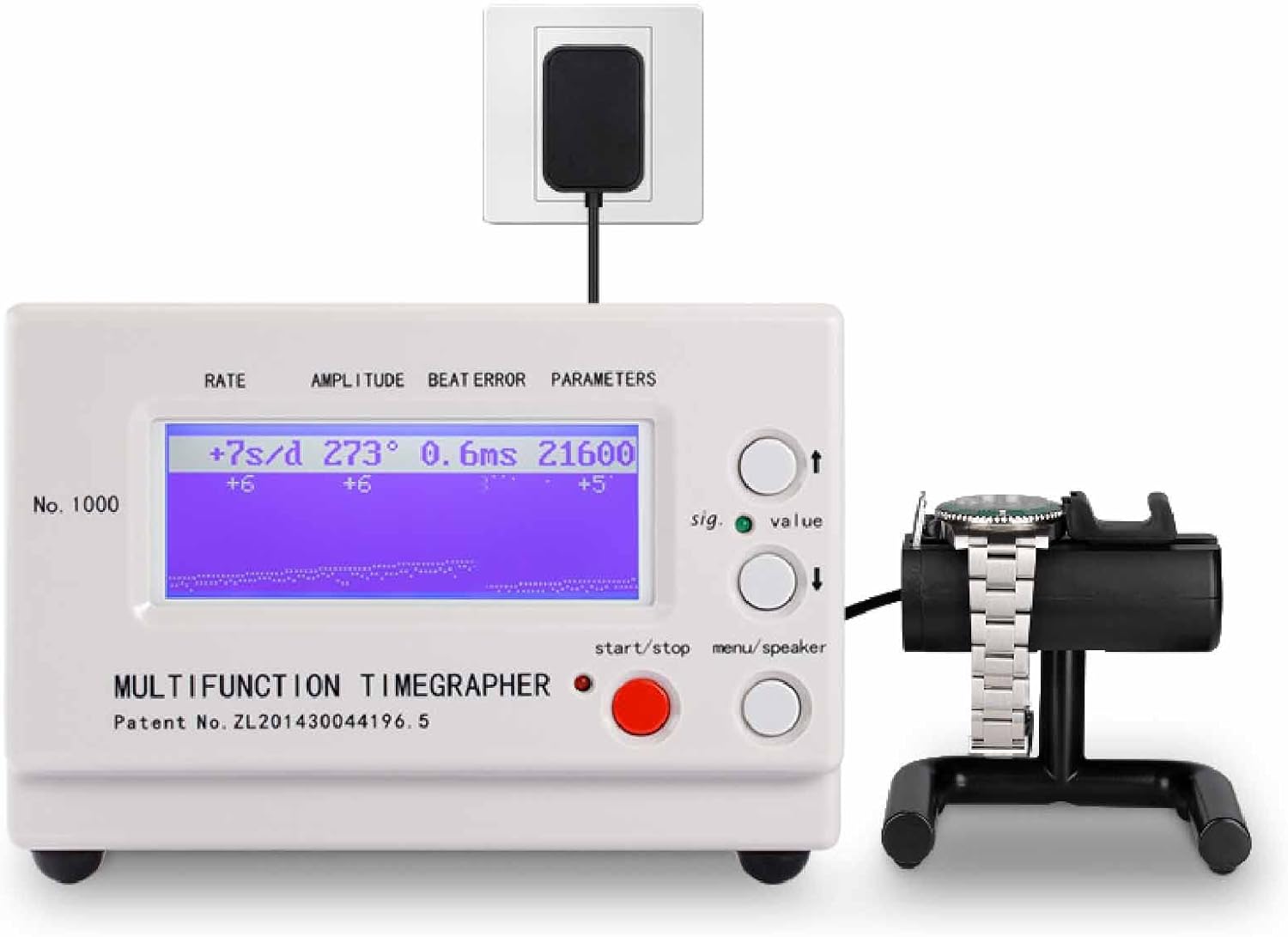 GKPLY Watch Timing Machine, NO.1000 Multifunction Timegrapher