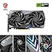 MSI GeForce RTX 4060 Ti Gaming X 16G Graphics Card - NVIDIA RTX 4060 Ti, 16GB GDDR6 Memory, 18Gbps, PCIe 4.0, Twin Frozr 9, RGB, DLSS3