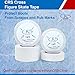 CRS Cross Figure Skate Tape. 3/4 Inch Wide White. Protection for Leather Figure Skates. White and Shiny Skate Boots - No Need for Polish. Tape Your Ice Skating Laces to Keep Them Tied Tight.