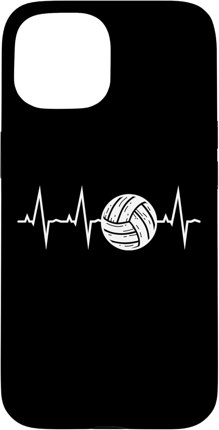 Heartbeat Volleyball Case for iPhone 13