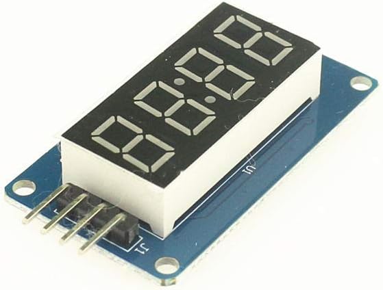 Electrobot 4 Digits 7 Segment Display Module For Arduino & Rpi