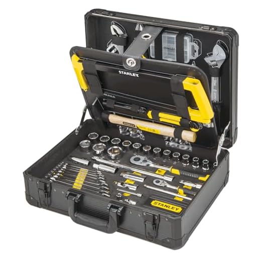Essential 142-Piece Tool Set in Aluminum Case