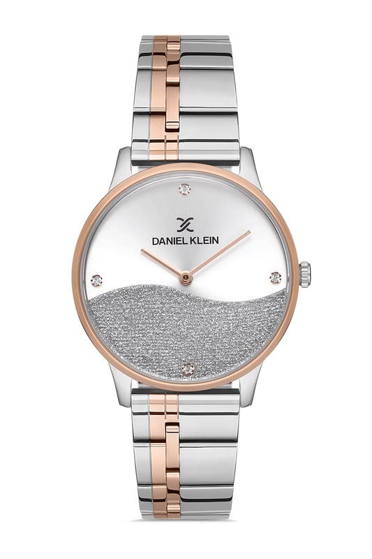 DANIEL KLEIN Analogue Silver Dial Womens Watch-DK.1.12796-3 (B0BZKGN92F) Amazon Price History, Amazon Price Tracker