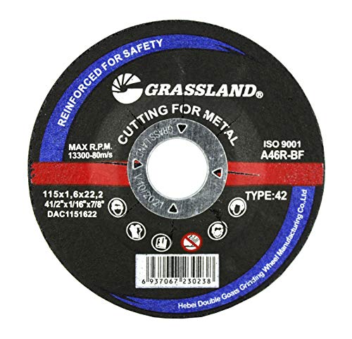 Thin Cutting Disc, Steel Freehand Cut-Off Wheel - Depressed Center - 4-1/2