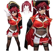 ホロライブ 宝鐘マリン コスプレ衣装 新品　ウィッグ付き(使用済み) ホロライブ 宝鐘マリン コスプレ衣装 新品 ウィッグ付き(使用済み)