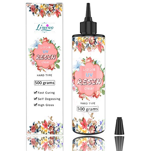 UV Resin 500g - Crystal Clear Improved Ultraviolet Curing Epoxy R...