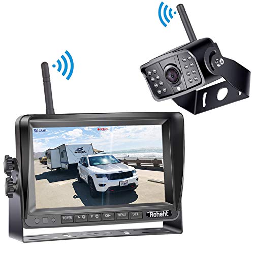 FHD 1080P Digital Wireless Backup Camera Support Split/Quard Screen High-Speed Observation System