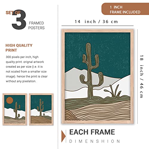 Image of kotart Modern Wall Art Framed Painting for Wall Decoration - Wall Painting for Living Room, Bedroom - Big Size Wall Painting for Wall Decor (Multi, Framed) Set of 3 (Large, Painting 04)
