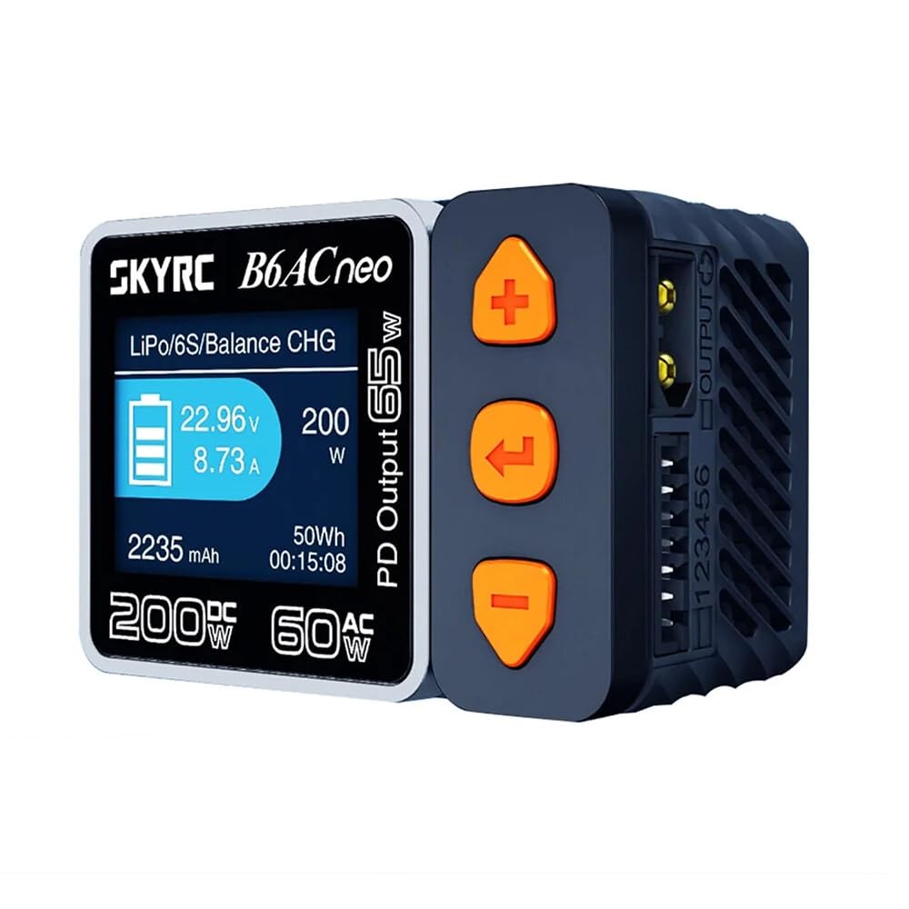 Amazon.com: SKYRC B6ACneo Smart Charger Lipo Battery Charger, DC