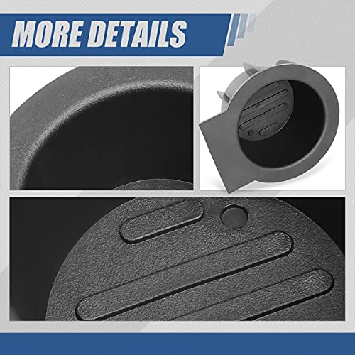 Juego 2 Inserts Portavasos Para Ford F150 Lincoln Navigator miniatura 5