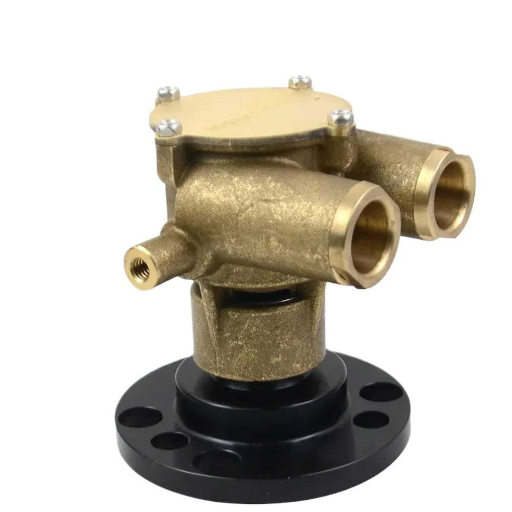 Pompa Acqua Con Girante Montata Sull Albero Motore 50410-1201 F6B-9 3860703 Compatible With Penta OMC V8 Engines
