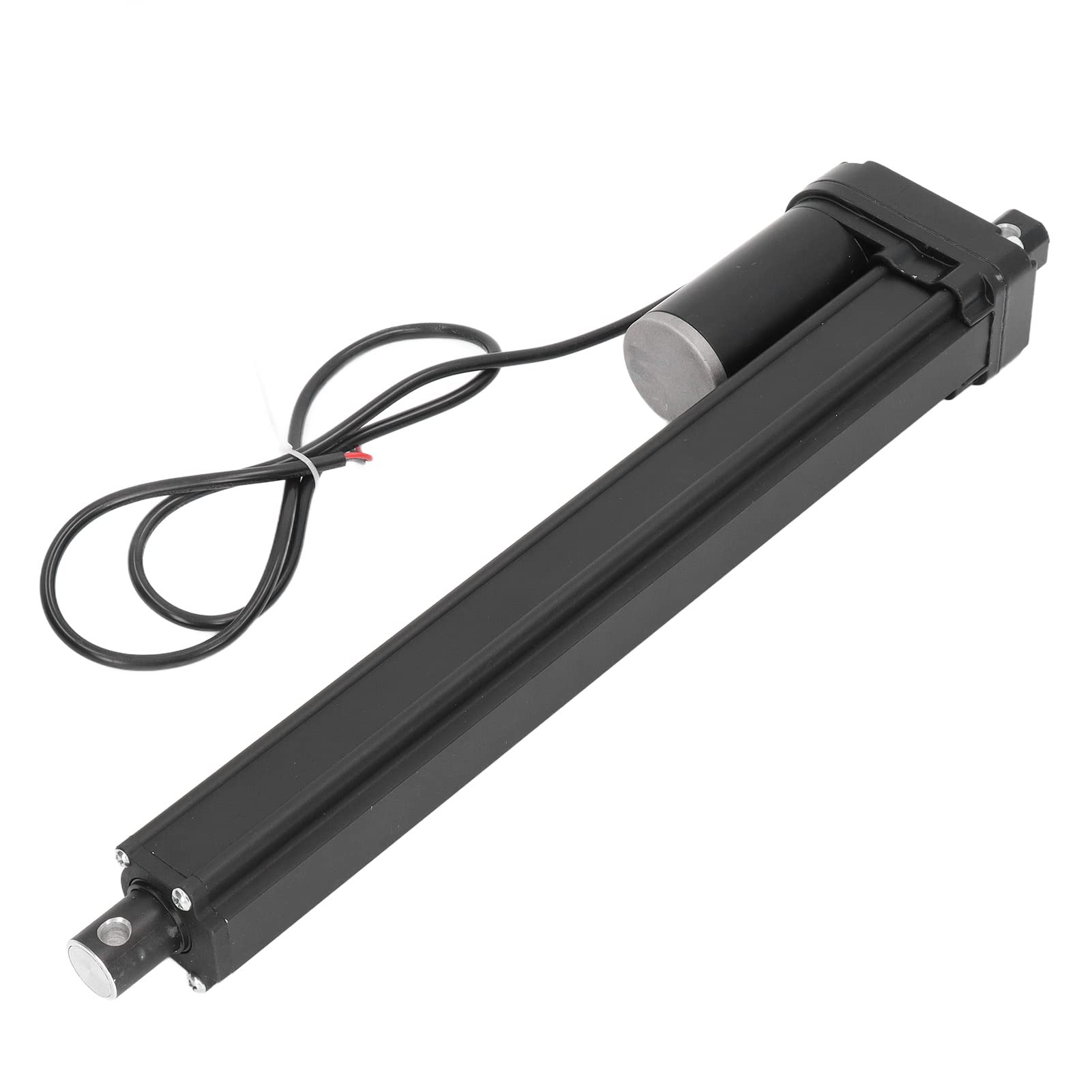 Siłator elektryczny Xtevu, 24 V 3500N silnik liniowy dla projektora z obudową stopu aluminium cynku, urządzenie pręta elektrycznego, siłownik napędu liniowego, zmotoryzowany (400mm)