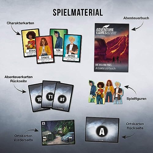 Spielansicht von Adventure Games - Die Vulkaninsel_2