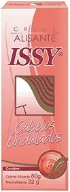 Crema Alisante Cabelos Ondulados, Multicor, Issy, 80 g