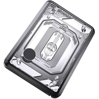 CPU Water Cooling Block CPU Water Block Silver Bezel For AMD