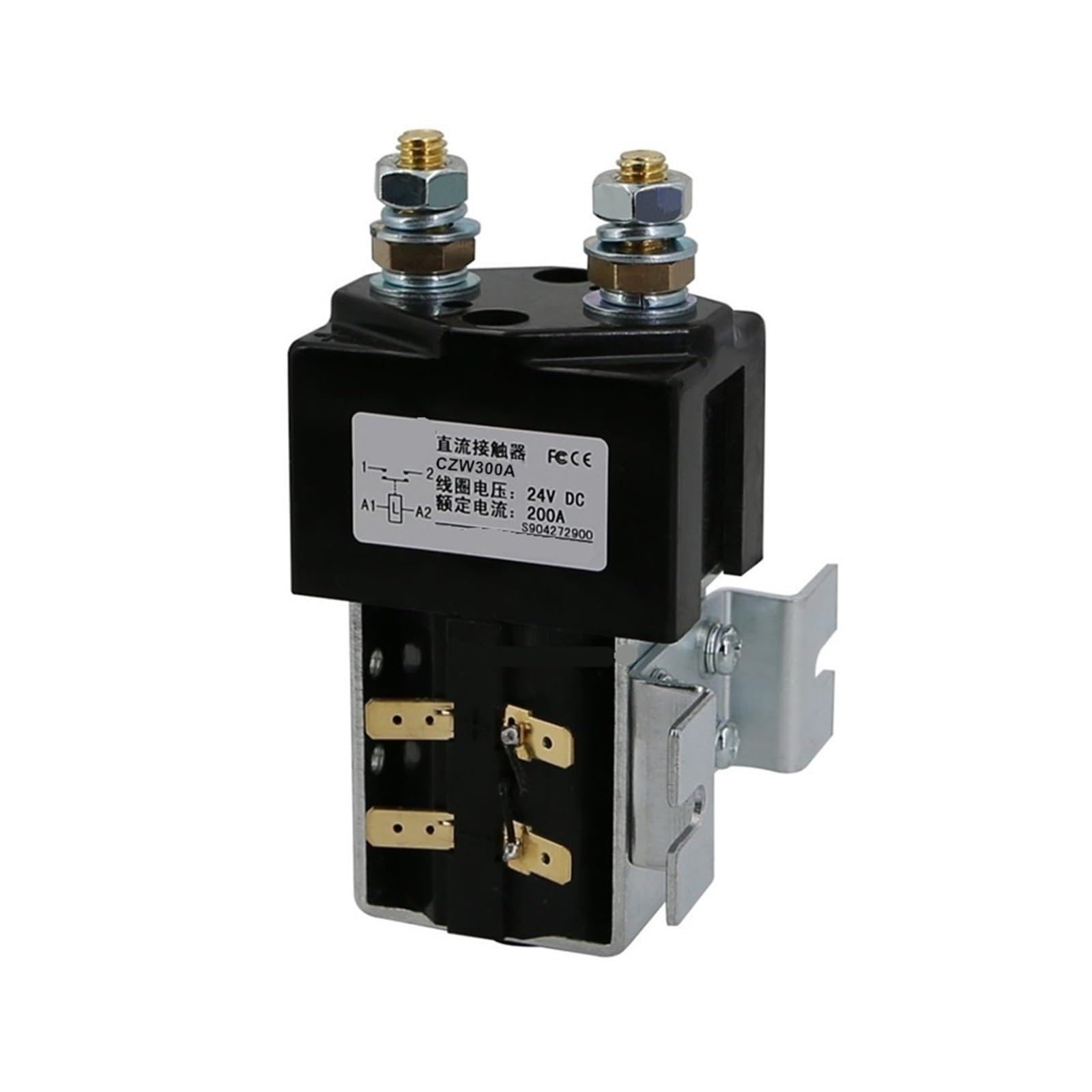 JJHQOKYNA DC Contactor CZW300A ZJW300A Power Relay 12V 24V 36V 48V 60V 72V 96V(Other voltage noted)