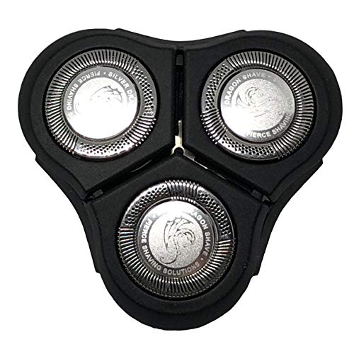 Silver Dragon Shave Brand RQ11 Replacement Heads Compatible Premium Blade Replacement