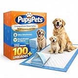 PUPYPETS (Pack de 100) Empapadores Perros 60x60 de Entrenamiento para Perros