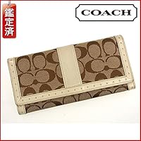 Amazon | [コーチ] 長財布 シグネチャー キャンバス×レザー X8157 中古