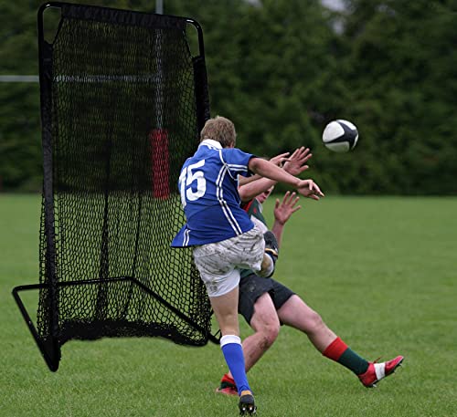 Mini Tang Football Net,Football Kicking Cage,Football Kicking Net,Football Practice Net For Throwing And Passing,Football Quarterback Accuracy Equipment Aids #TOP5