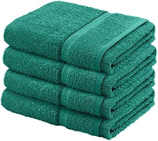 Luxury pack of 4 Bath sheets 100% cotton Towels Bath sheet supersoft quick dry extra large bath towels, Grey bathsheets for Bathroom, Hotel and Travel, Gym, Spa (Purple)