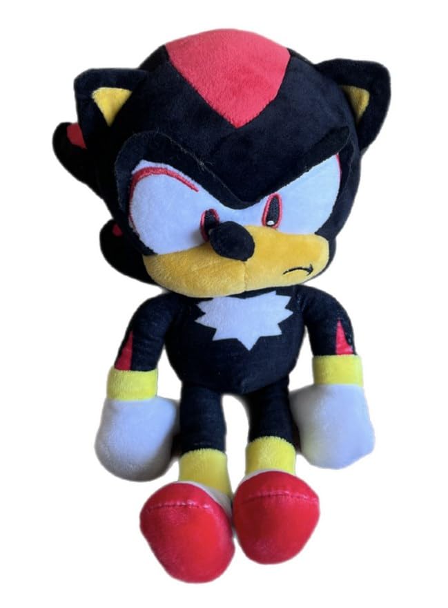 UKToyworld Sonic Plush Shadow the Hedgehog Sonic Movie 12inch Soft Toy