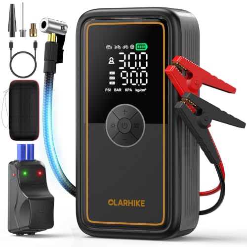 OlarHike-3000A-Portable-Heavy-Duty-Jump-Starter-with-Air-Compressor OlarHike 3000A Portable Heavy Duty Jump Starter with Air Compressor - Image 1