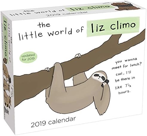 The Little World of Liz Climo 2019 Day-to-Day Calendar Calendar – Day to Day Calendar, July 17, 2018