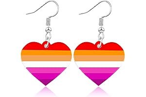 LGBTQ Rainbow Pride Earrings: Empowering Expression