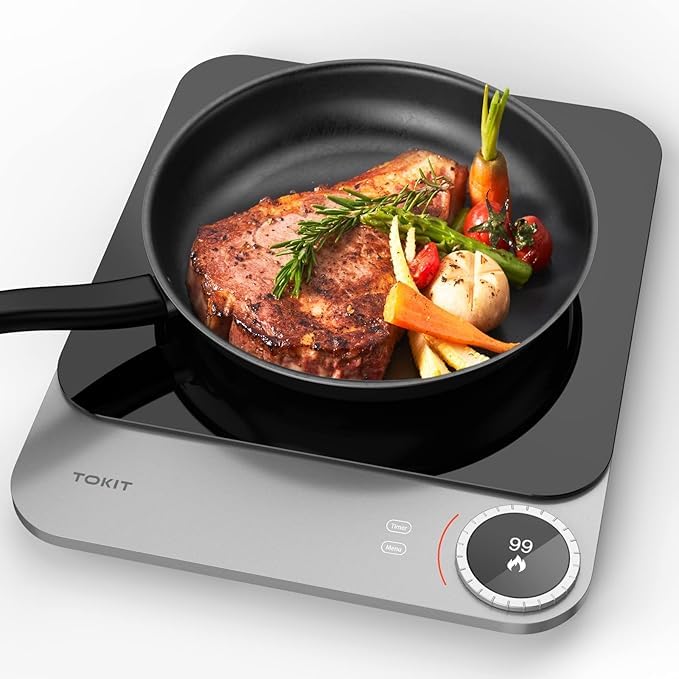 Amazon | ポータブル 誘導コンロプロ 2100W 電気コンロ カウンター 