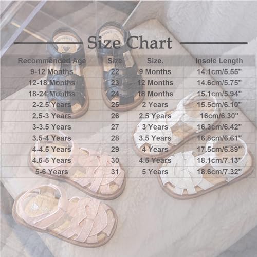 Sandals Toddler Girl Comfy Close Toe Slides Outdoor/Indoor Shoes for Little Kid Solid Color Footwear2