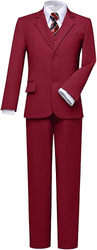 Boy Suits for Kid Tuxedo Suit Graduation Suits for Boys Toddler Slim Fit Ring Be