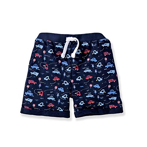 Image of TONYBOY Baby Boy's Cotton Kids Wear (2364 White Navy 6-9 Months)