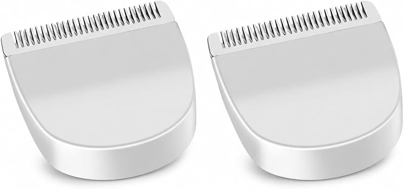 Clipper Replacement Blades Compatible with Wahl Peanut Trimmer #2068-300(2 pcs white)