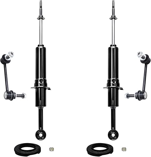 Miniatura 74 de Detroit Axle - Amortiguadores traseros para Chevrolet Equinox GMC Terrain Pontiac Torrent Saturn Vue Suzuki XL-7, 2 Amortiguadores traseros