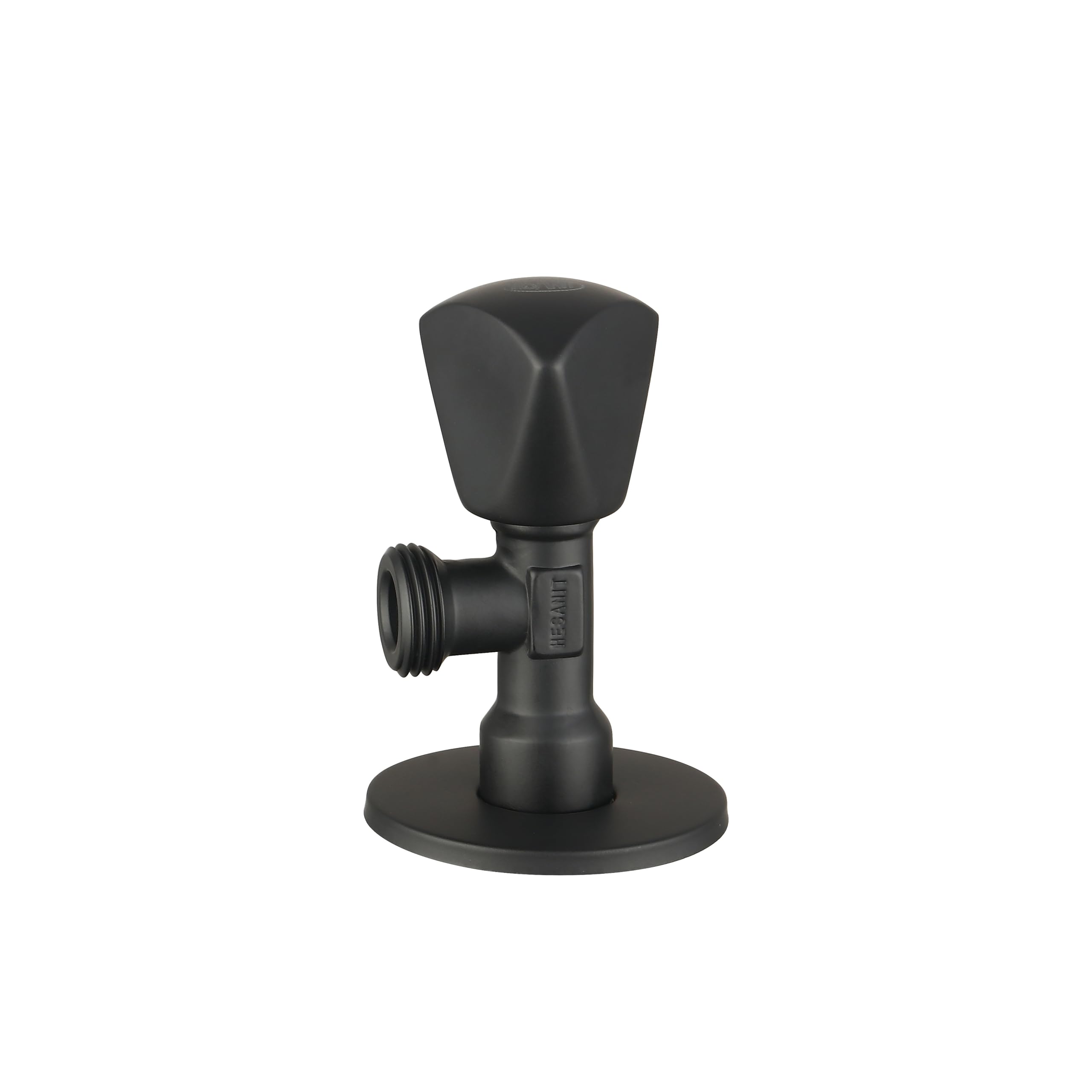 HESANIT Angle Valve Long Type for Single Lever Mixer Tap, Bathroom Fixtures - Matte Black