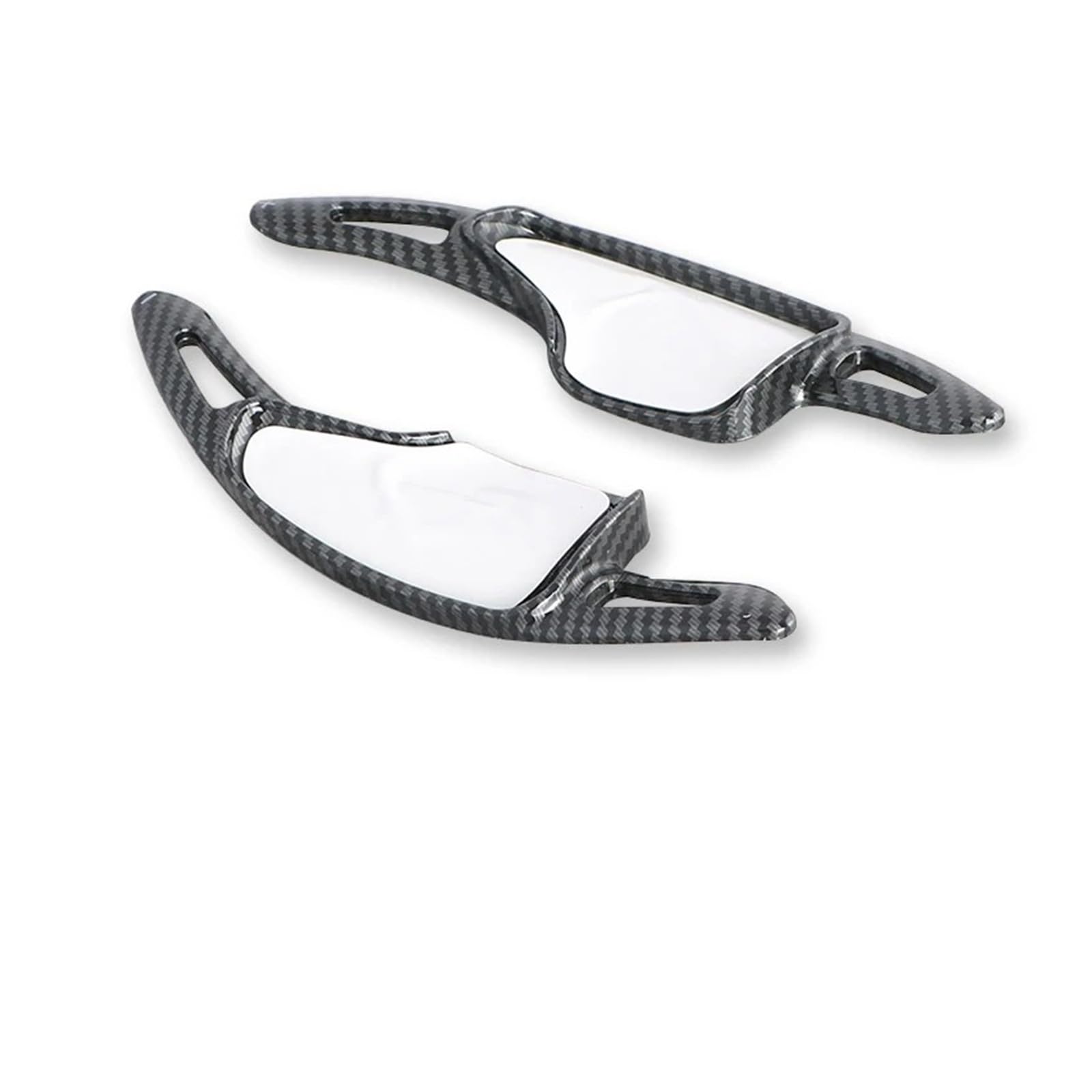 Zhangzhengyao Carbon Fiber Black Car Steering Wheel Shifter Paddle For Chevrolet For Camaro 2016-2023 Car Paddle Shifters Steering Wheel Shift Paddles Decoration Trim(Carbon Fiber Black)