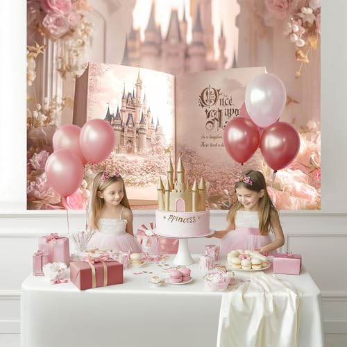 Mocsicka Once Upon Time Fondo de cuento de hadas 7x5ft miniatura 3