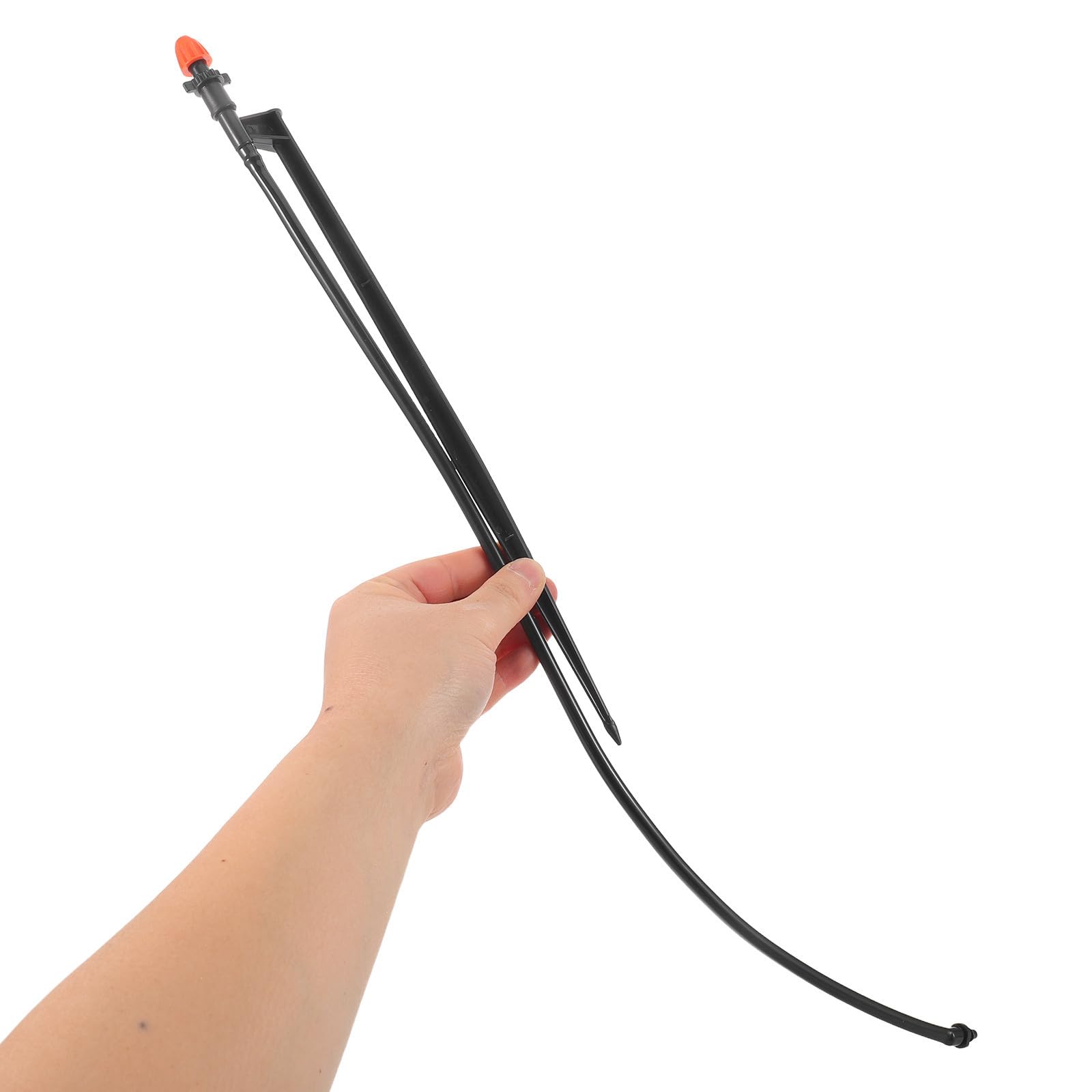 Testina Irrigazione a Goccia 25 Pezzi 180° con Supporto