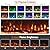 GOFLAME 50 Inch 3-Sided Electric Fireplace Insert, 750W/1200W Recessed/Wall-Mounted/Freestanding Heater with Remote Control, 12 Flame Colors, 5 Brightness, 8H Timer & Overheat Protection