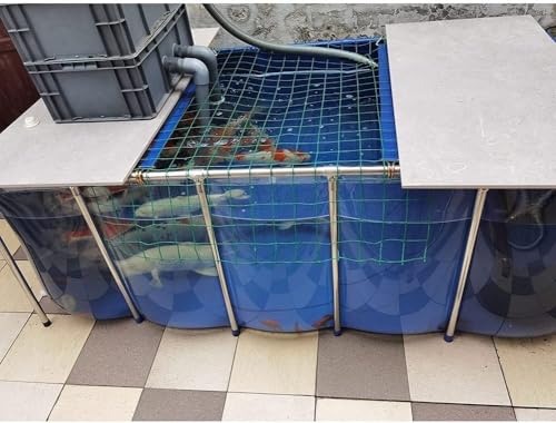 Piscina elevada de interior con panel de visualización para piscicultura casera y jardín 5