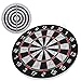 MOTUZP Flocking Dart Board Set Double Sided Flocking Dartboard 18in Dart Board Game Set with 6 Dart Target Metal Pins Accessory