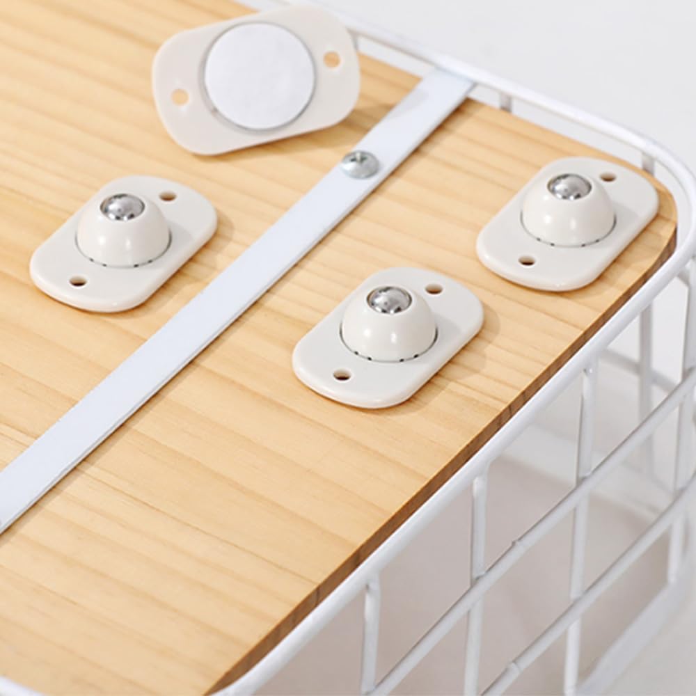 TIESOME Mini-rollen voor keukenapparaten, 12 stuks kogelrollen TIESOME Mini-rollen voor keukenapparaten, 12 stuks kogelrollen