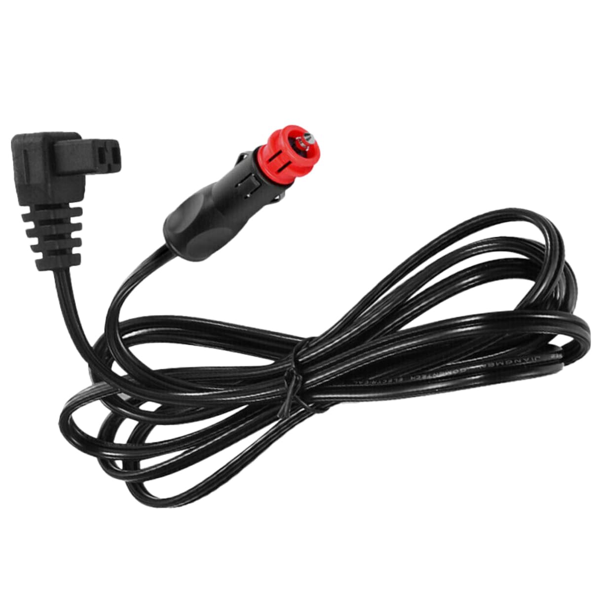 Ciieeo Car Refrigerator Power Cord Extender Cable for Mini Fridge Plug Connection for Car Cooling Durable Power Extension Cord