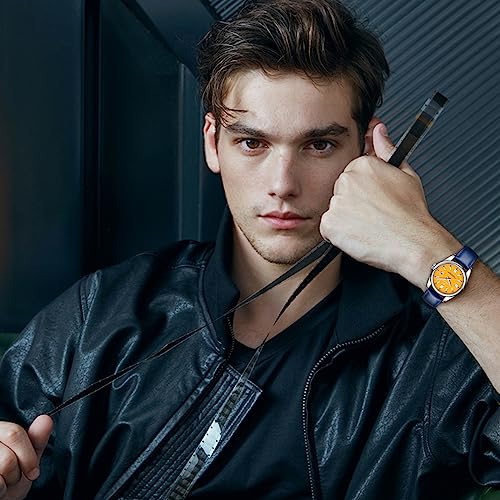 Image of BY BENYAR Mans Watches Chronograph Analog Quartz Movement Stylish Sports Designer Wrist Watch 3ATM Waterproof Multifunctional Watches Elegant Gift for Men