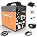 Price comparison product image Tammible MIG 130 Welder Welding Machine 230V Flux Core Wire Automatic Feed Gasless Portable Welder with Free Mask and Spool Gun